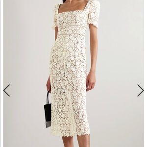 Self portrait white lace dress